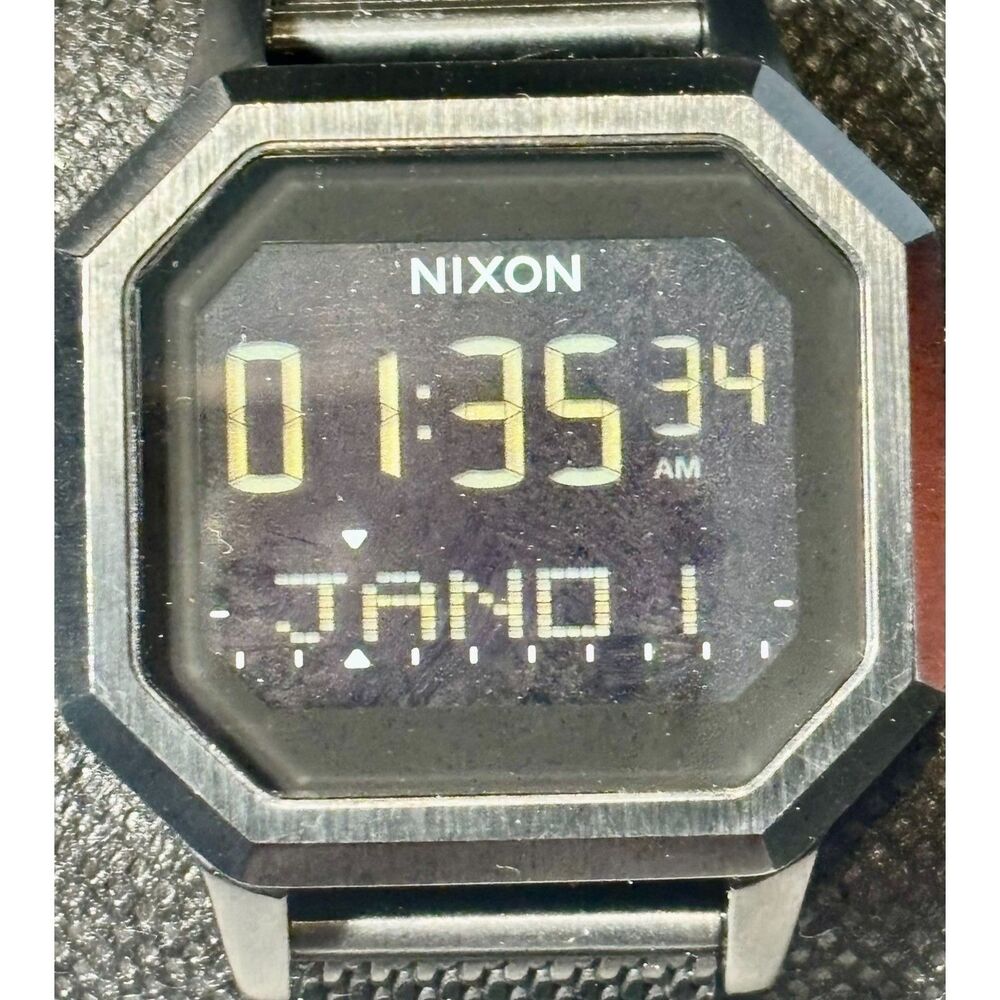 Nixon Siren Milanese All-Black Watch